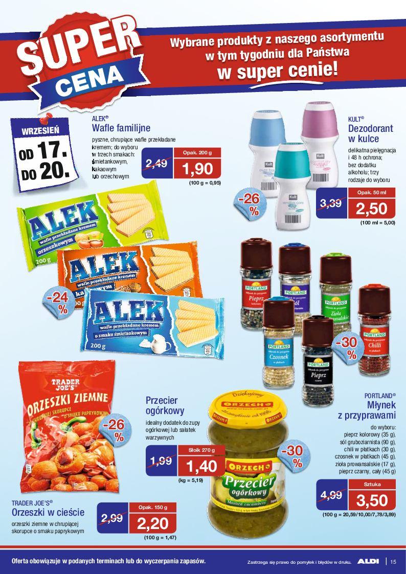 Gazetka promocyjna ALDI str. 15