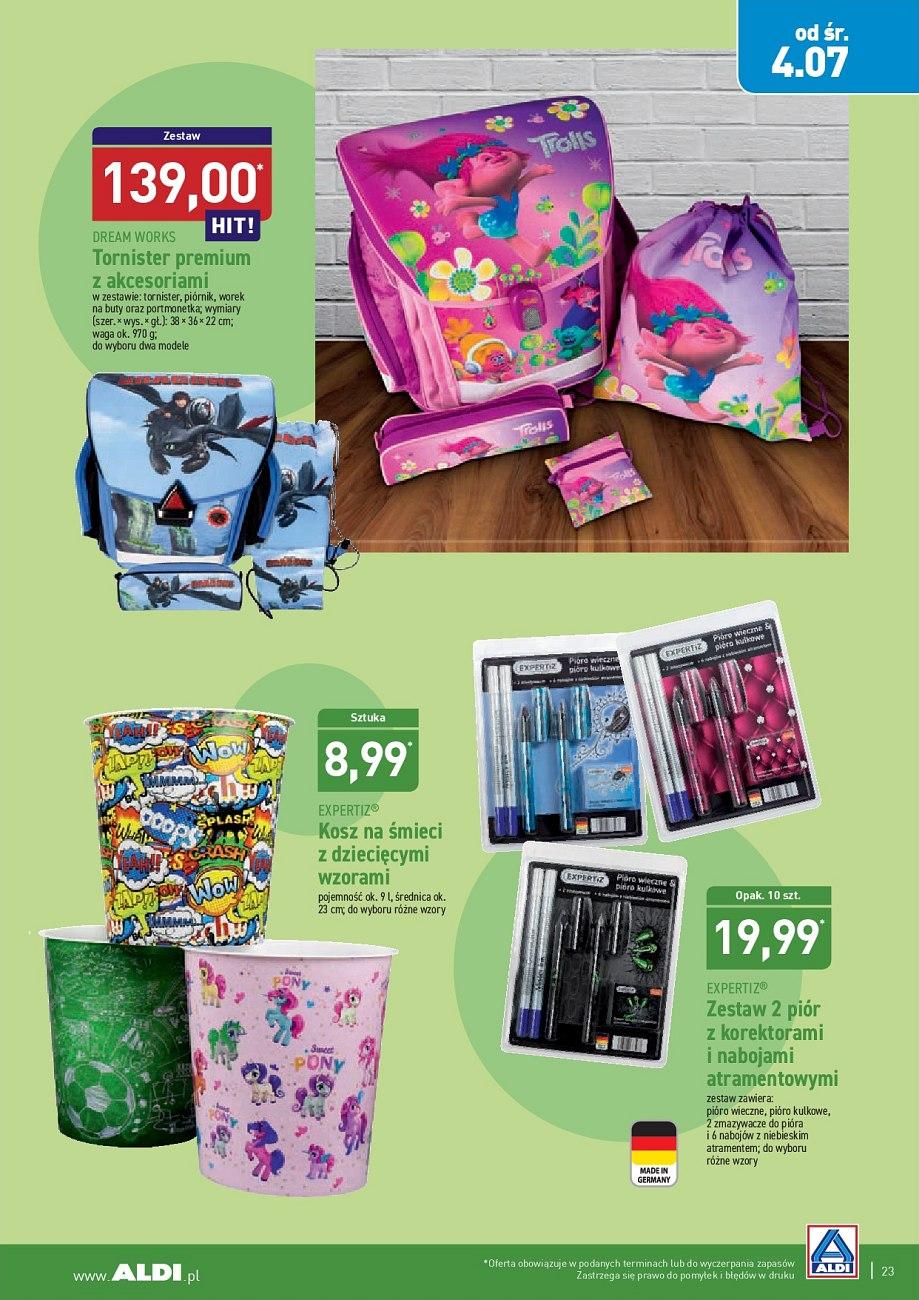 Gazetka promocyjna ALDI str. 23