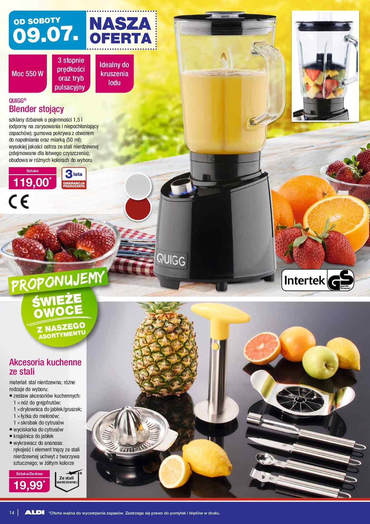 Gazetka promocyjna ALDI str. 14