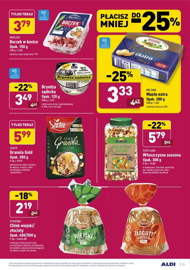 Gazetka promocyjna ALDI str. 21