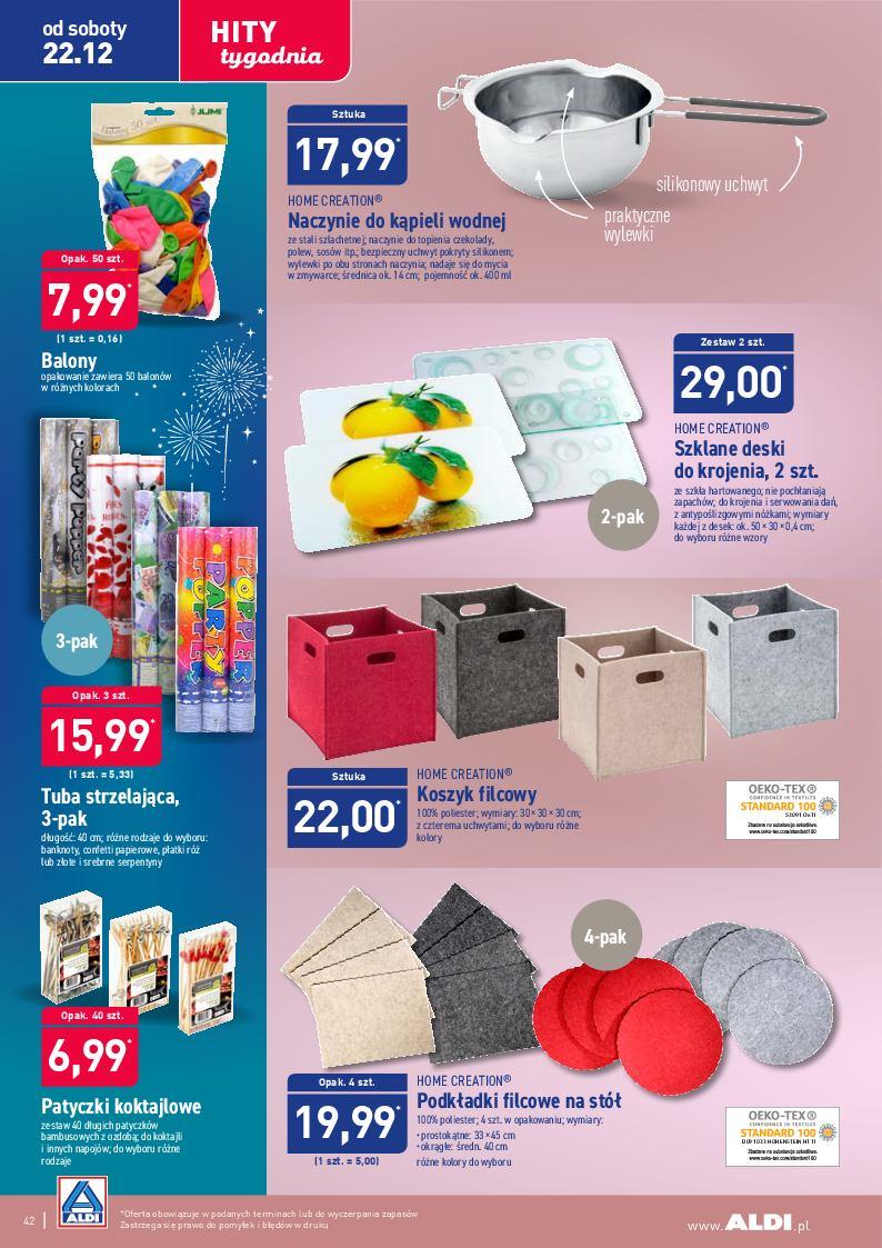 Gazetka promocyjna ALDI str. 42