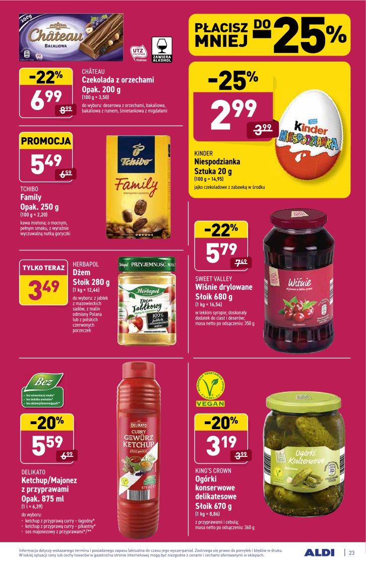 Gazetka promocyjna ALDI str. 23