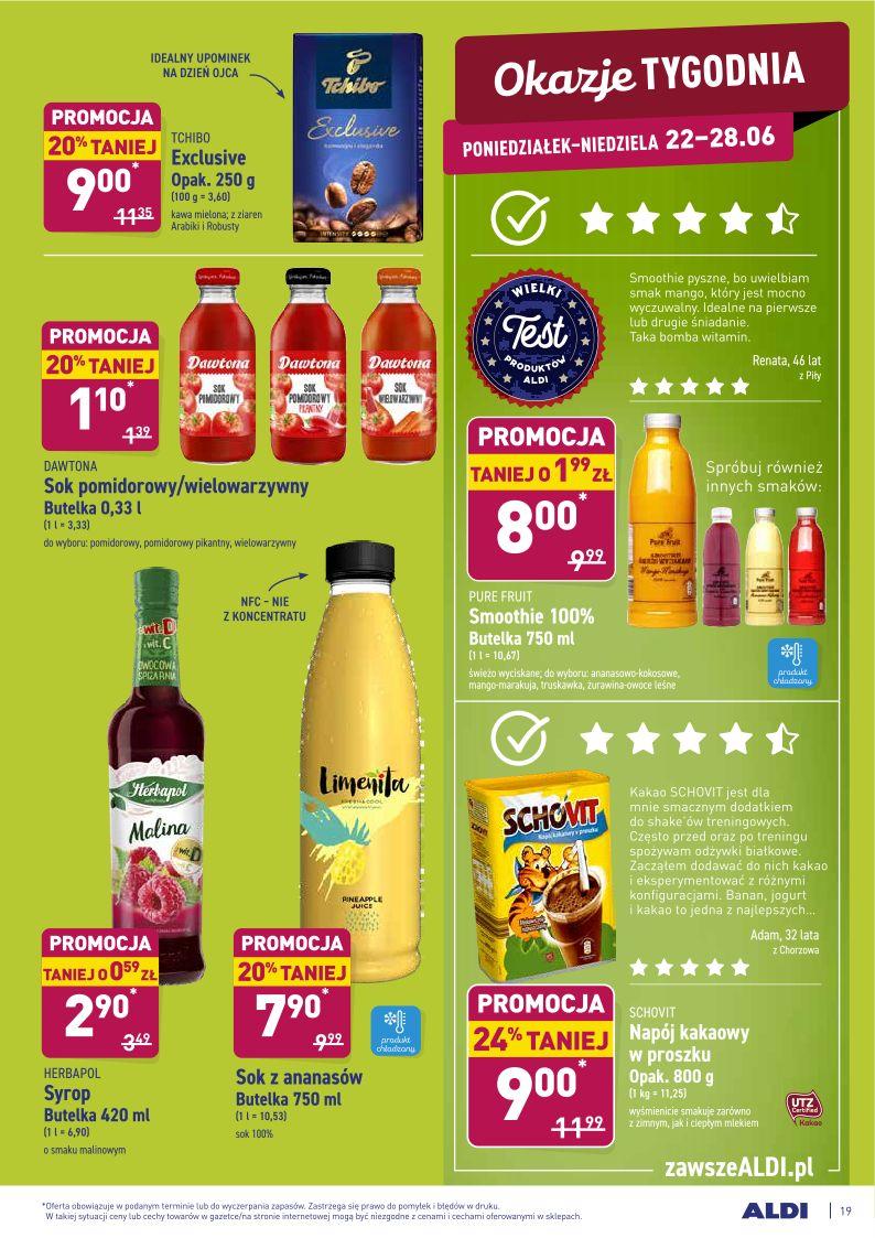 Gazetka promocyjna ALDI str. 19