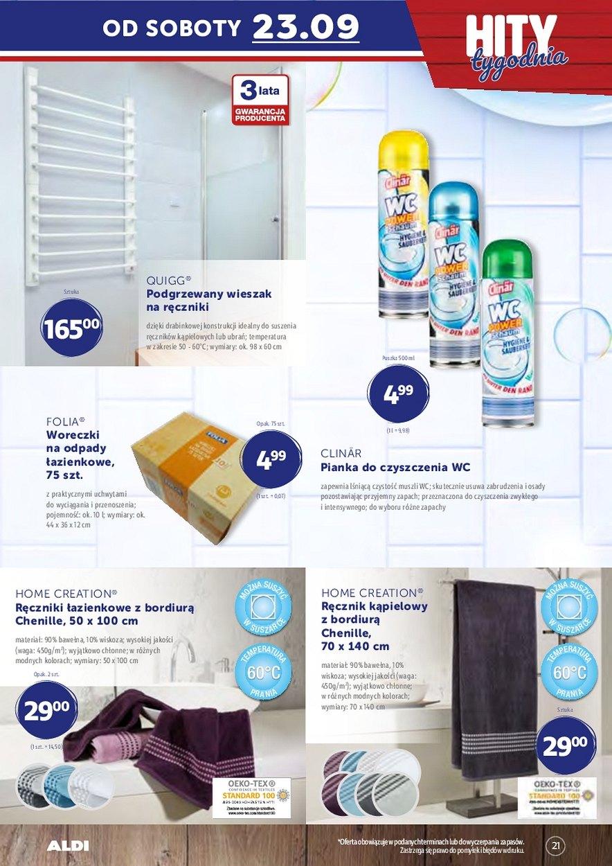 Gazetka promocyjna ALDI str. 21