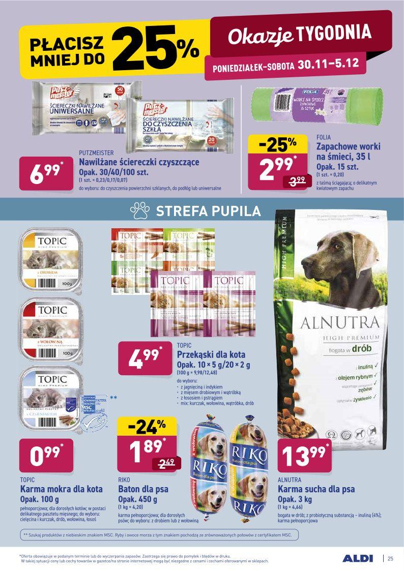Gazetka promocyjna ALDI str. 25