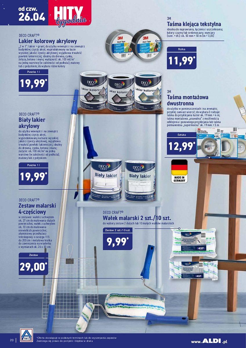 Gazetka promocyjna ALDI str. 20