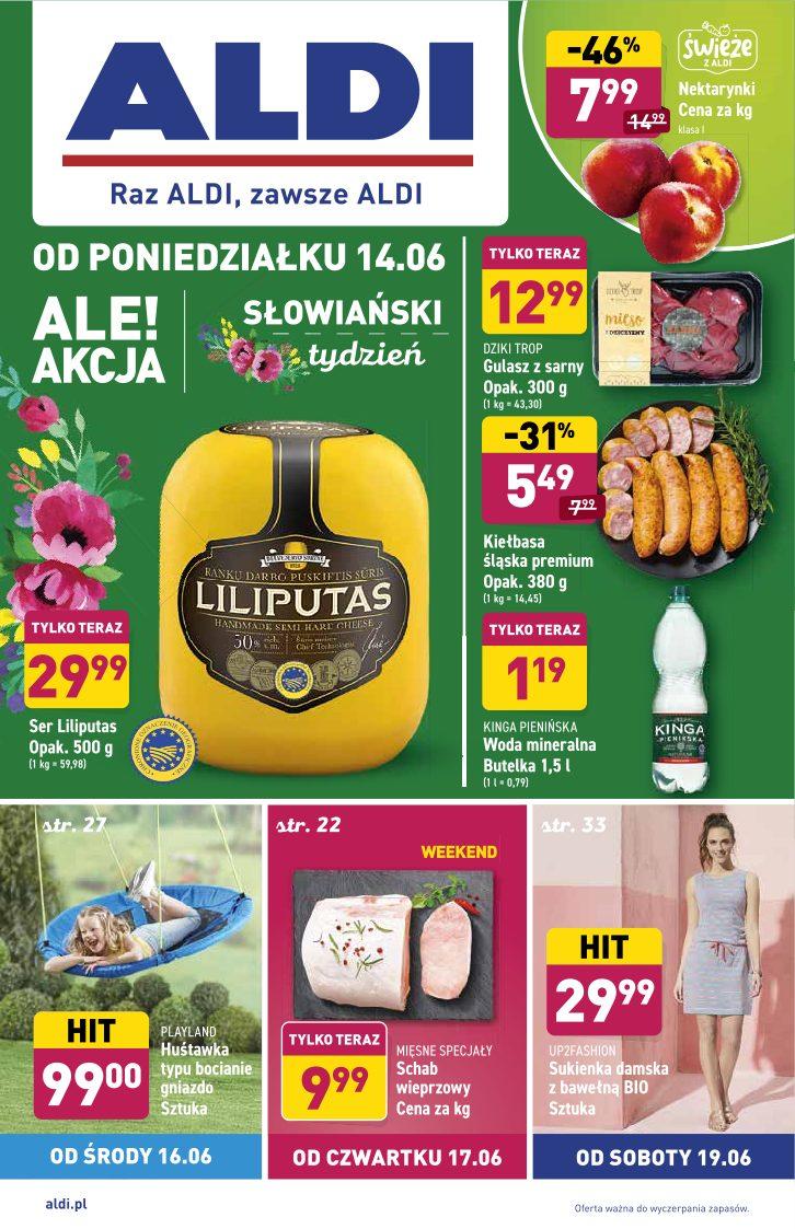 Gazetka promocyjna ALDI str. 1