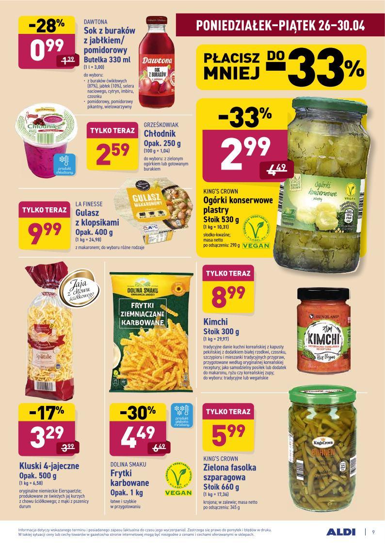 Gazetka promocyjna ALDI str. 9