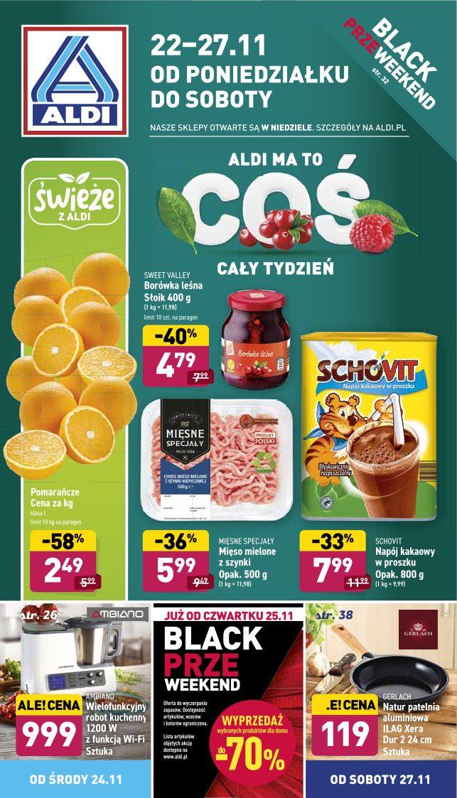 Gazetka promocyjna ALDI str. 1