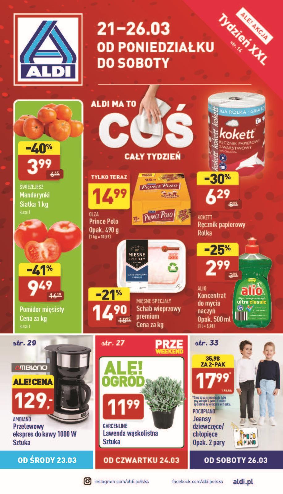 Gazetka promocyjna ALDI str. 1