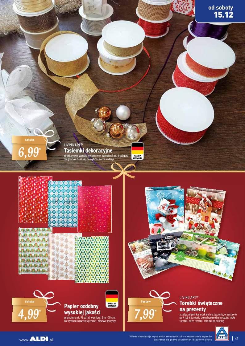 Gazetka promocyjna ALDI str. 47