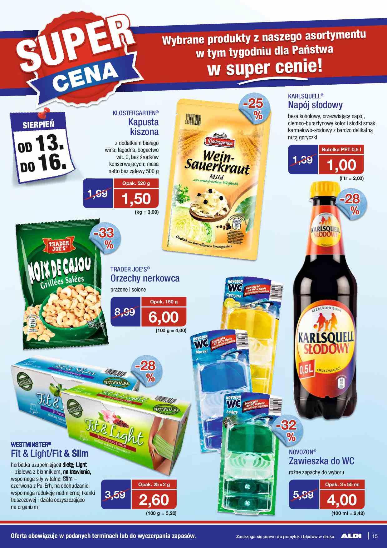 Gazetka promocyjna ALDI str. 15