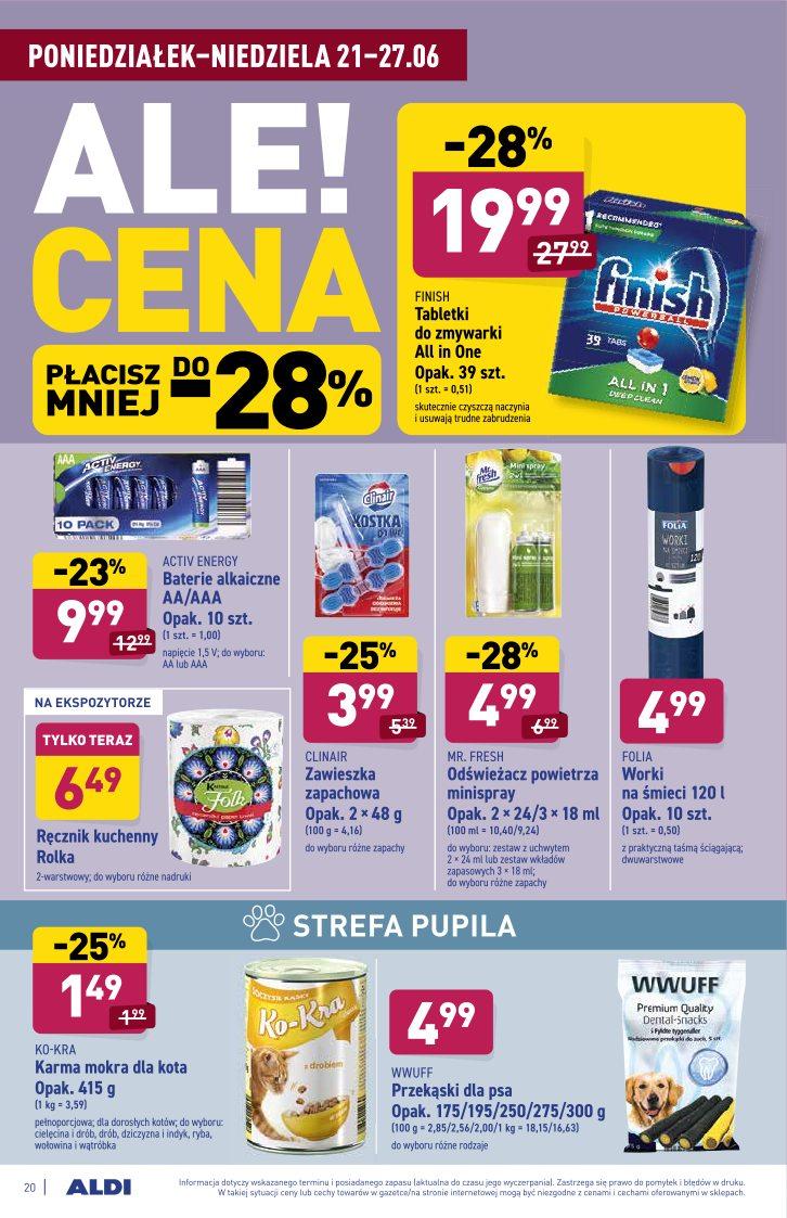Gazetka promocyjna ALDI str. 20