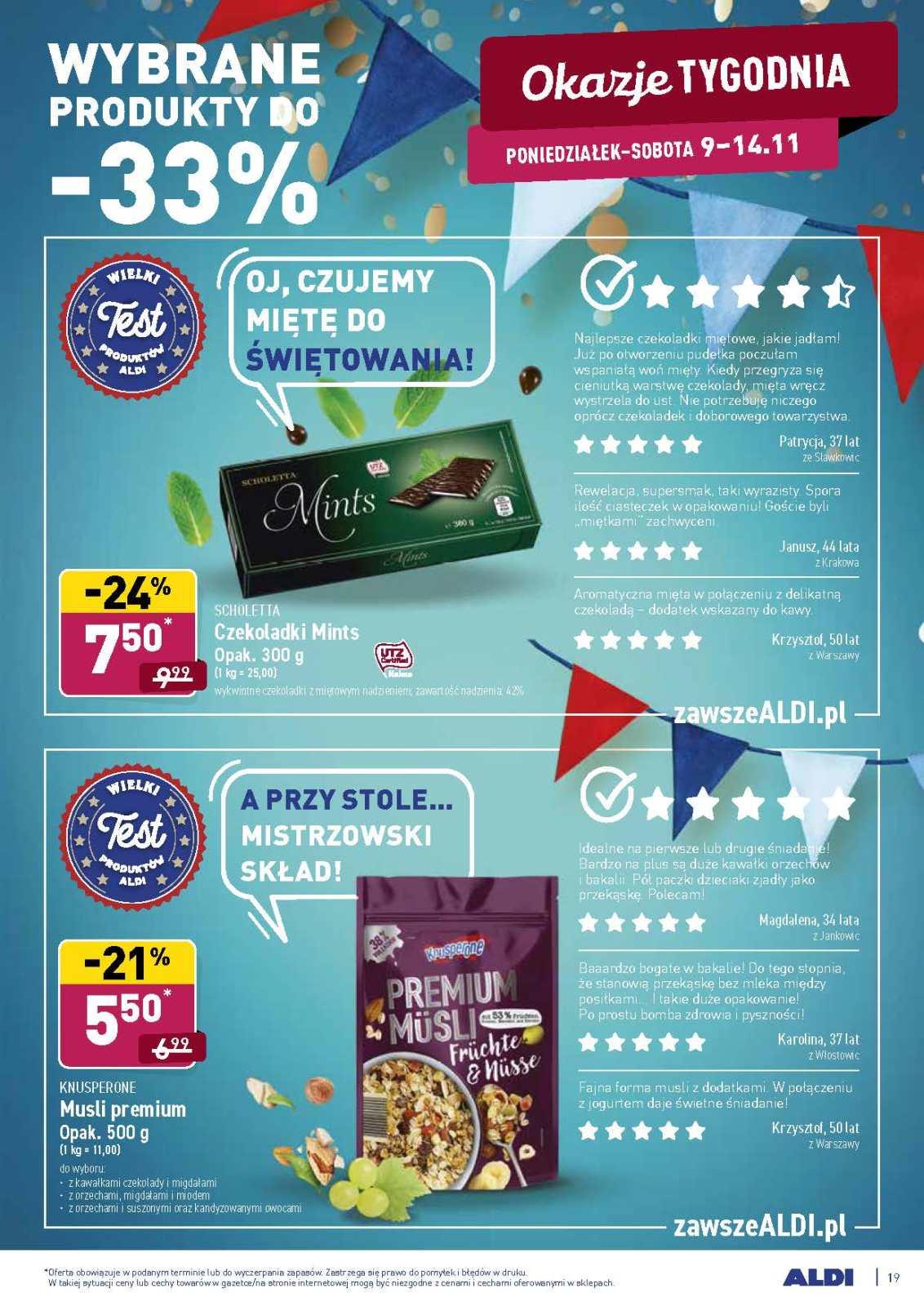 Gazetka promocyjna ALDI str. 19