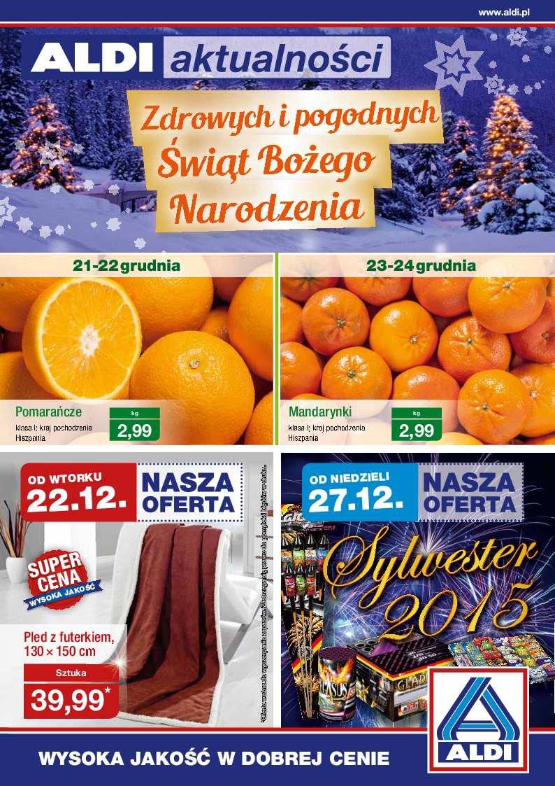 Gazetka promocyjna ALDI str. 1