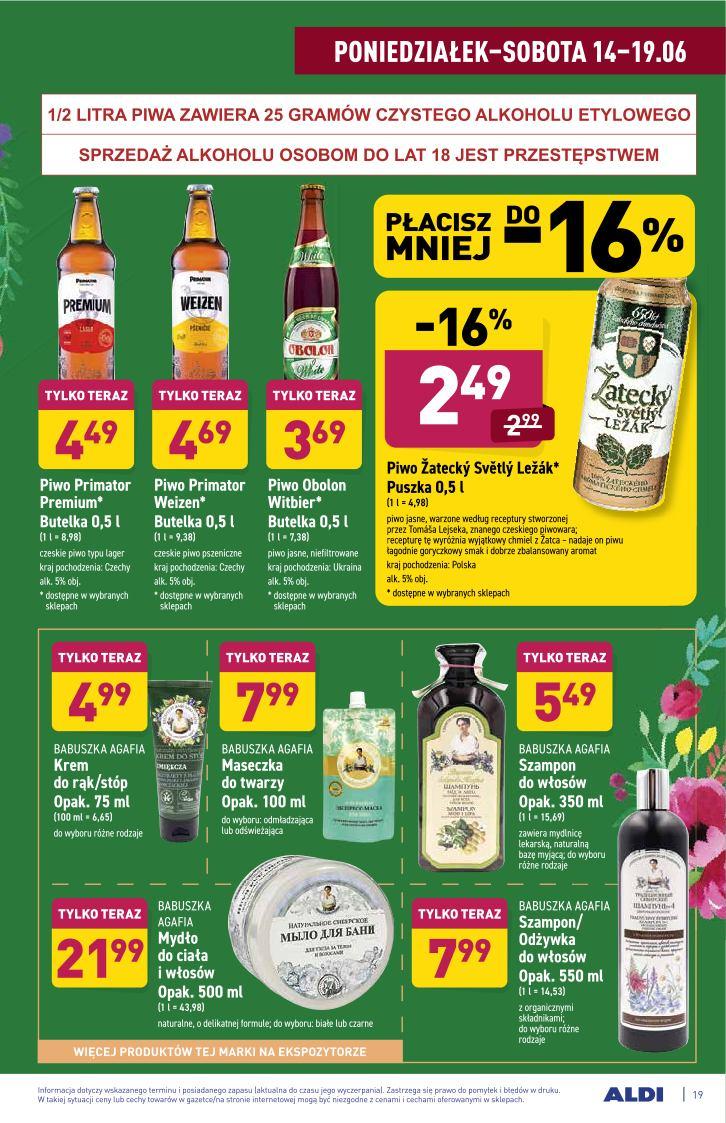 Gazetka promocyjna ALDI str. 19