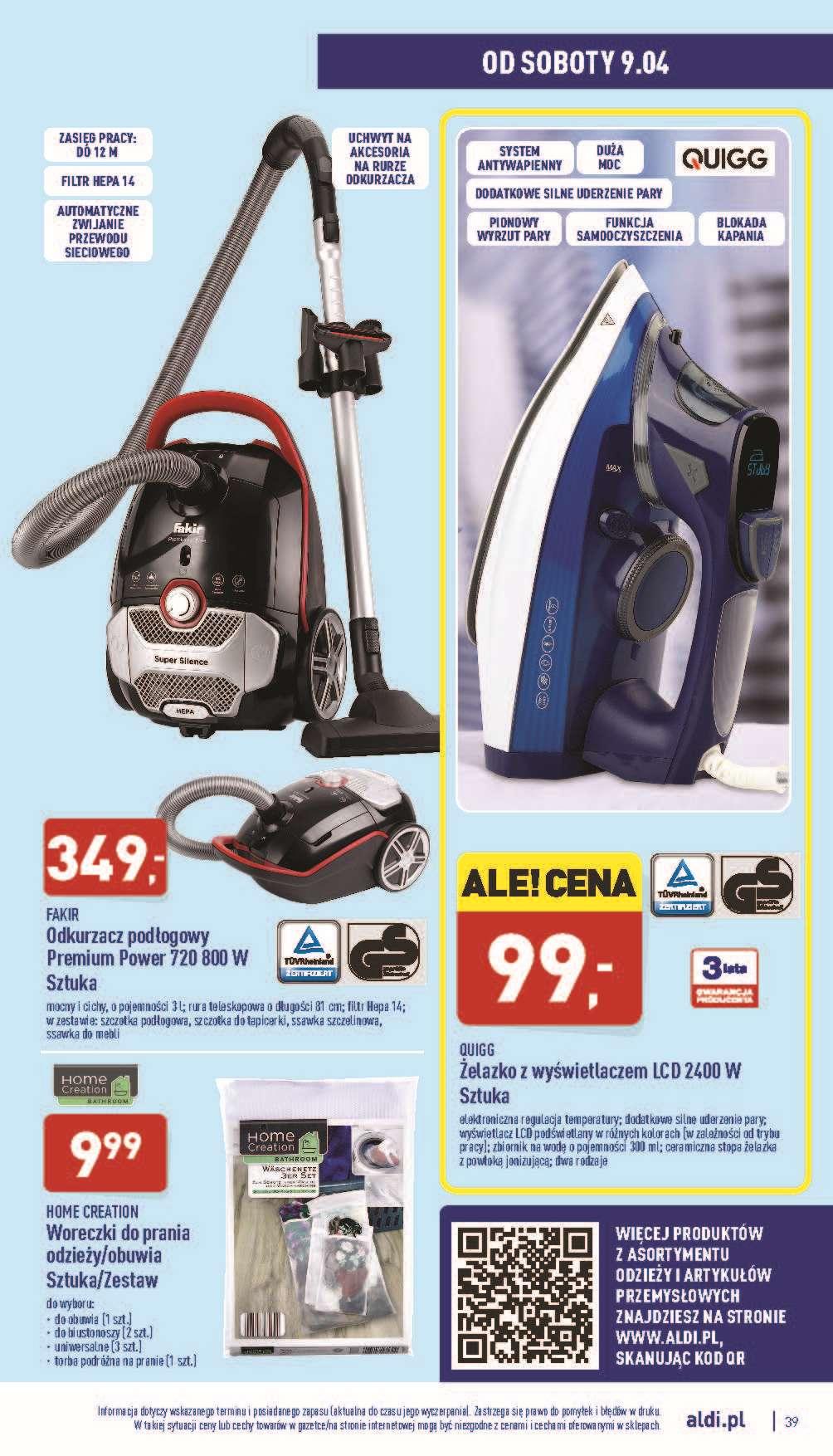 Gazetka promocyjna ALDI str. 39