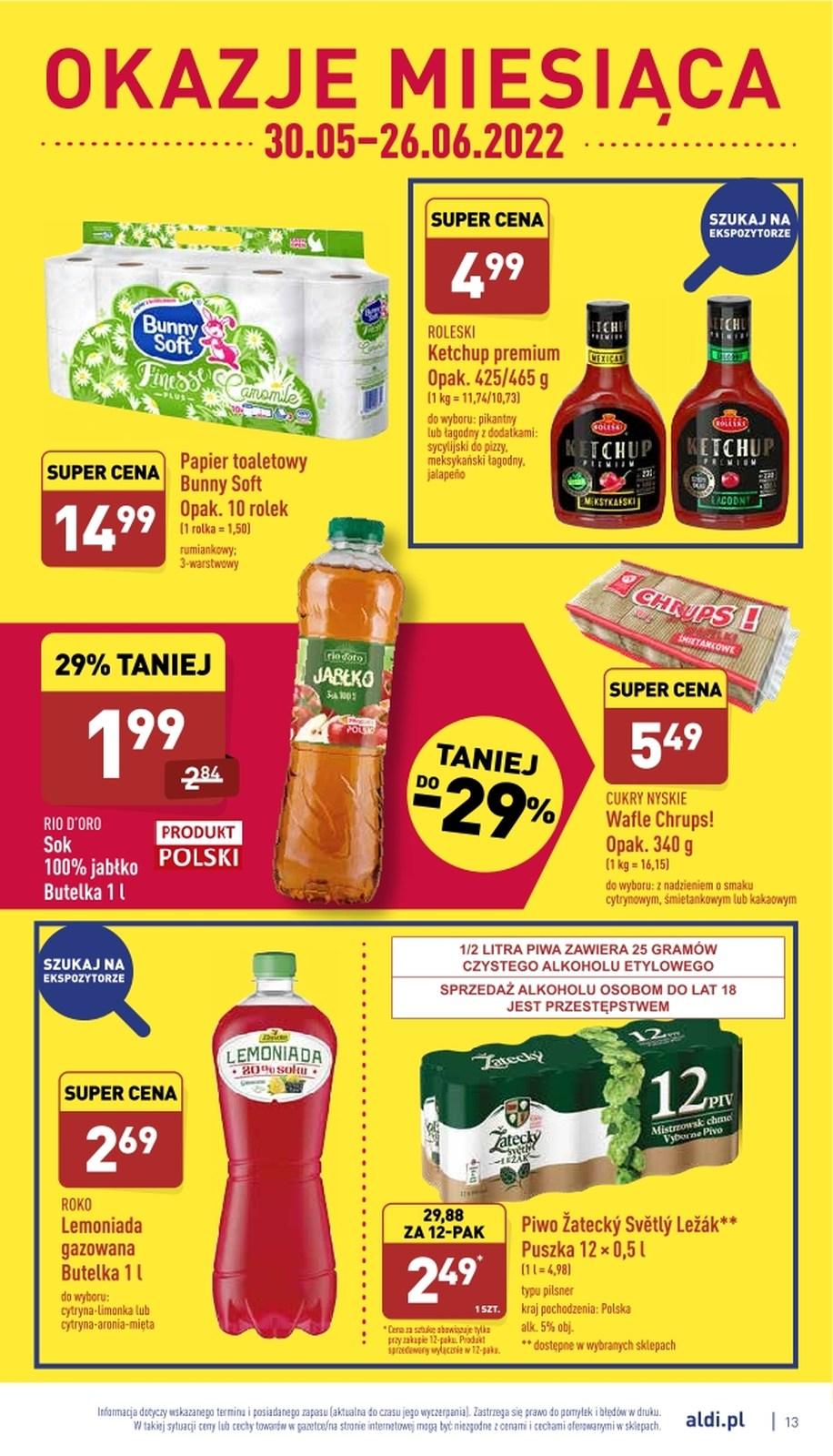 Gazetka promocyjna ALDI str. 13