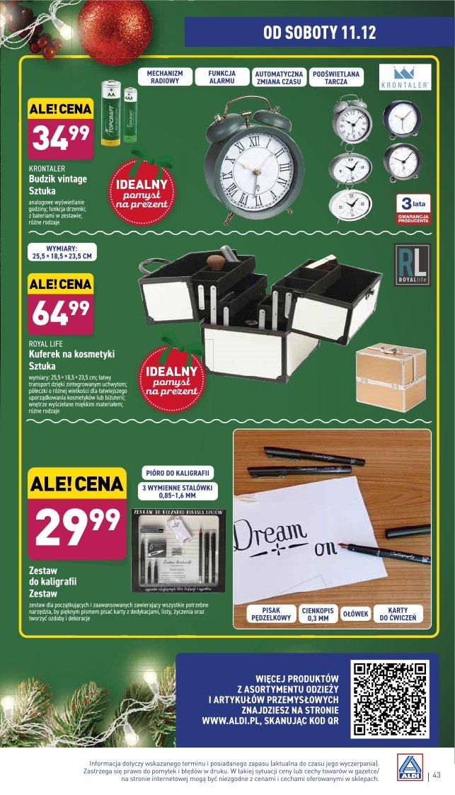 Gazetka promocyjna ALDI str. 43