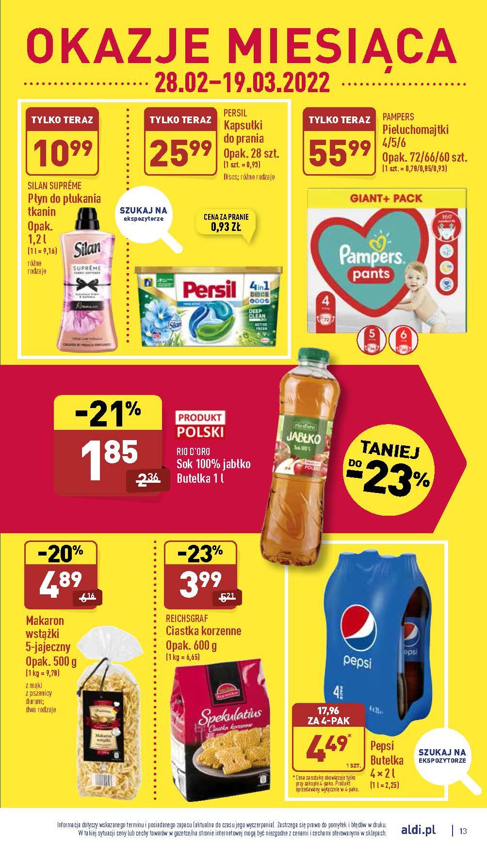 Gazetka promocyjna ALDI str. 13