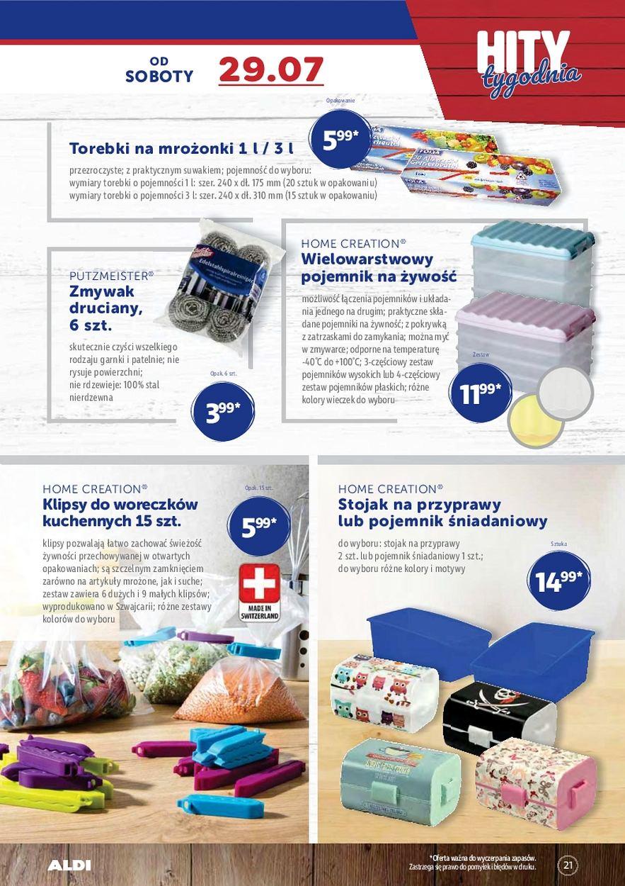 Gazetka promocyjna ALDI str. 21
