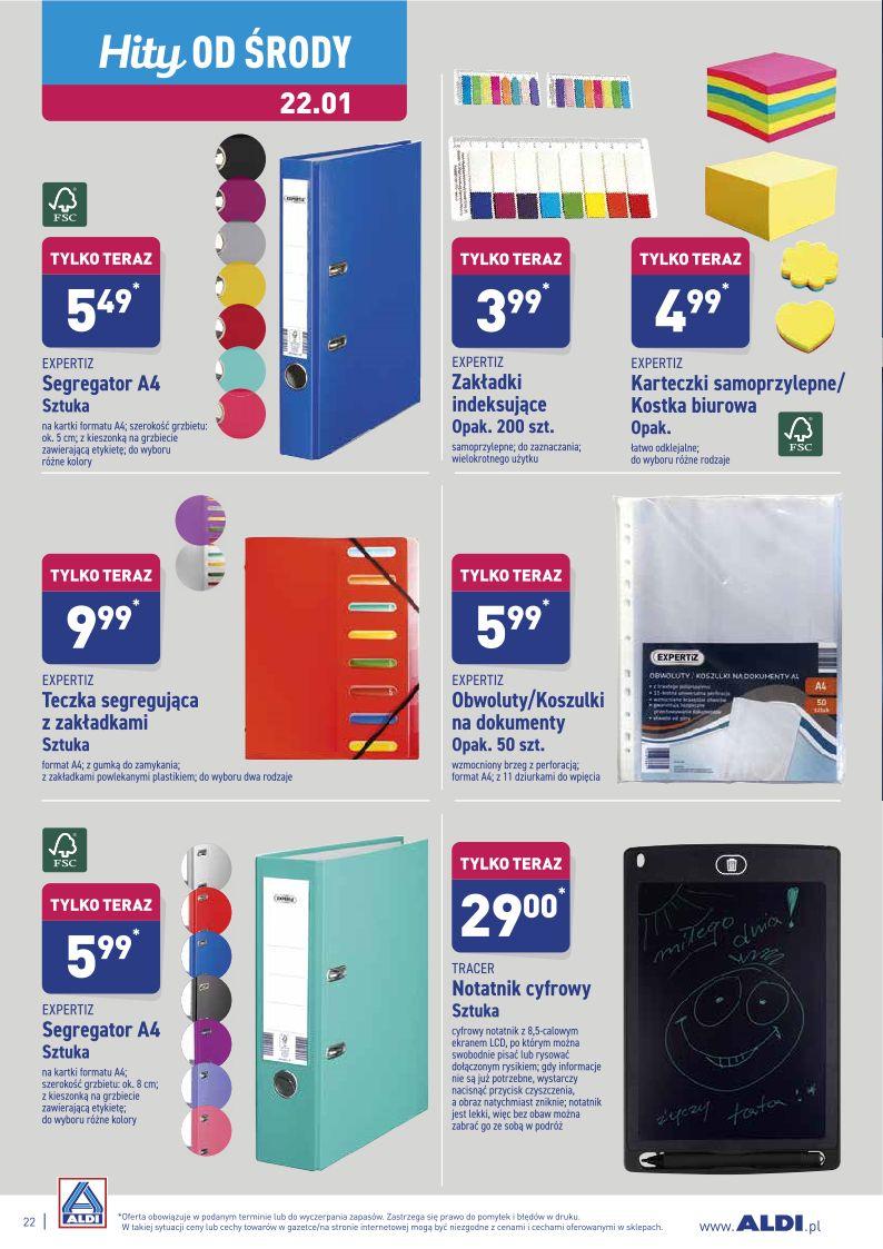 Gazetka promocyjna ALDI str. 22