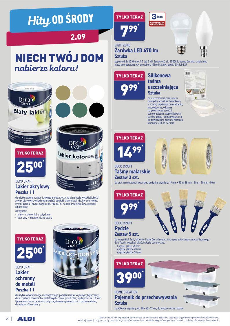 Gazetka promocyjna ALDI str. 22