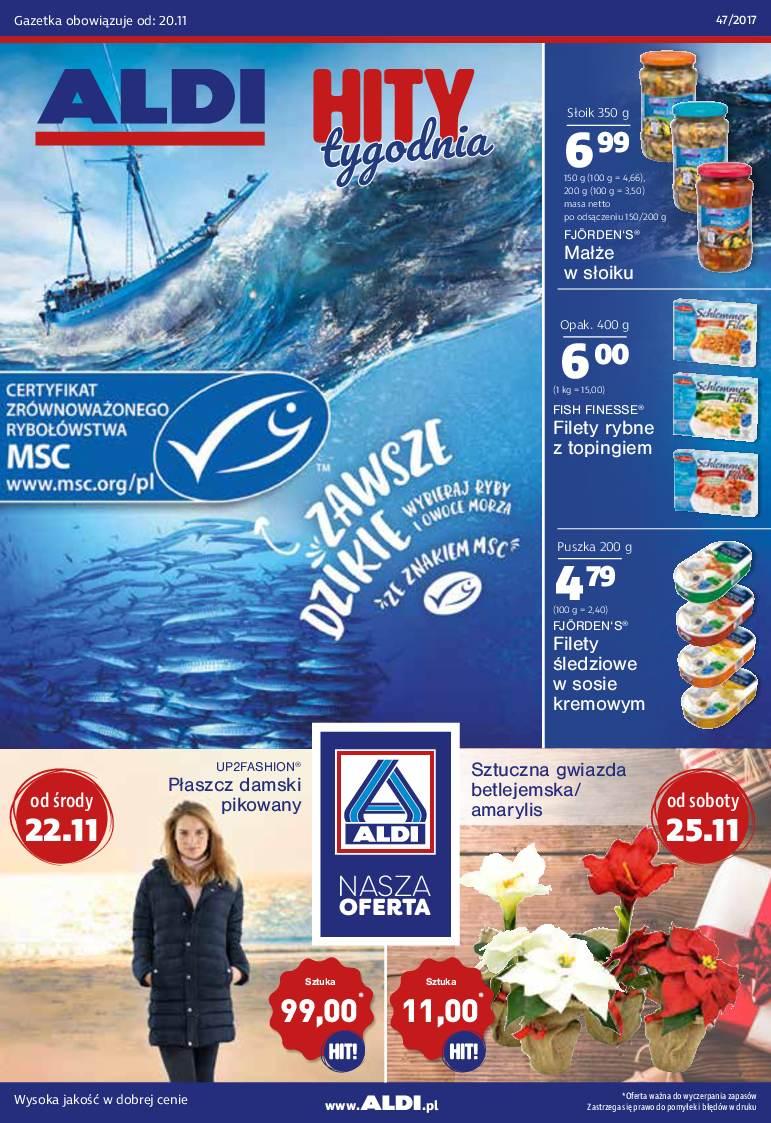Gazetka promocyjna ALDI str. 1