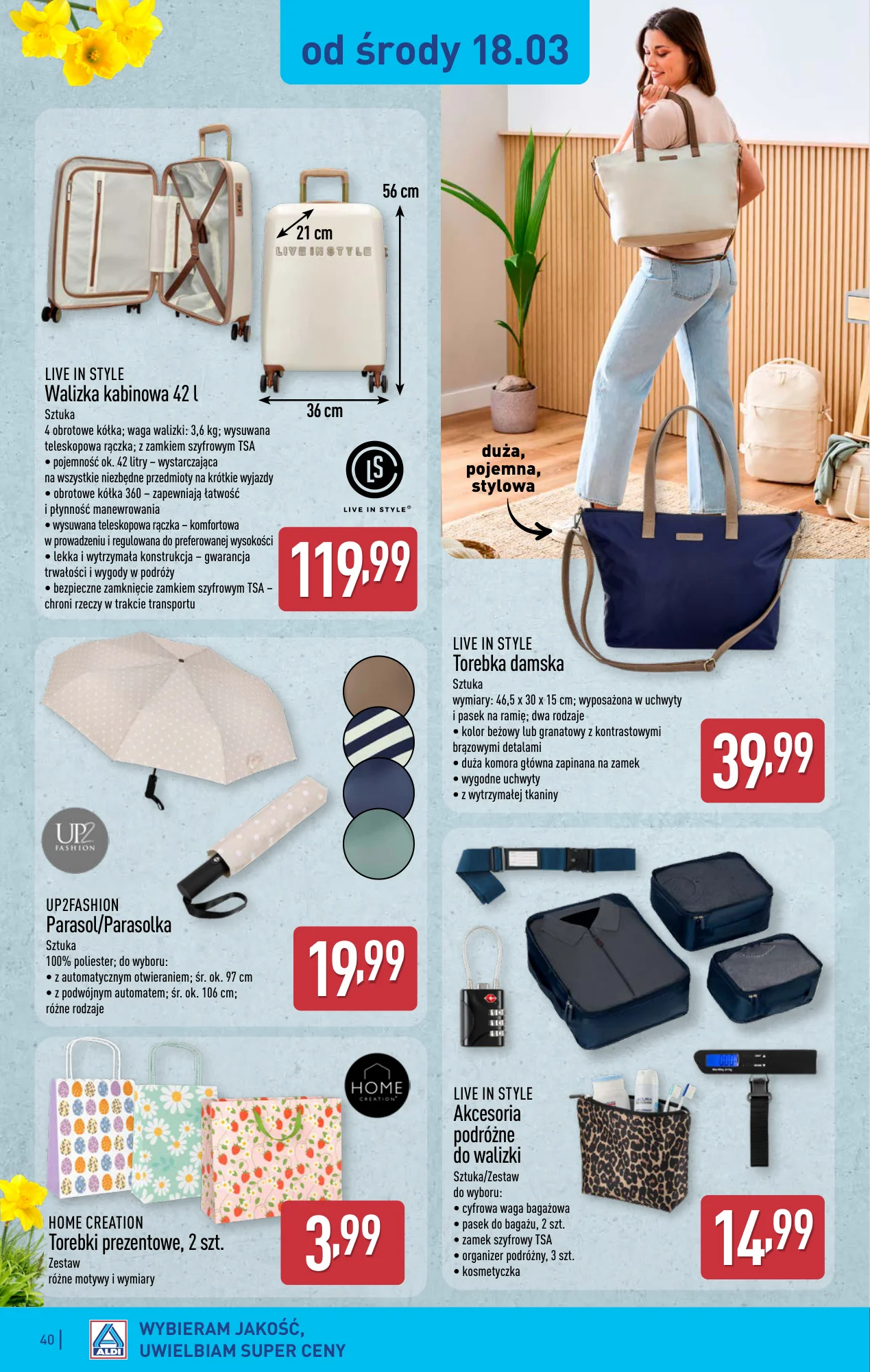 Gazetka promocyjna ALDI str. 40