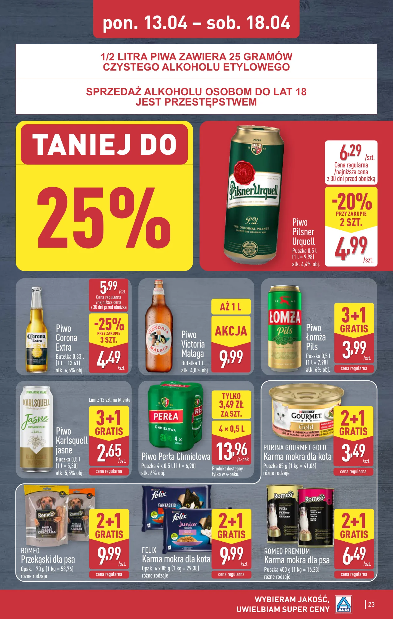 Gazetka promocyjna ALDI str. 23