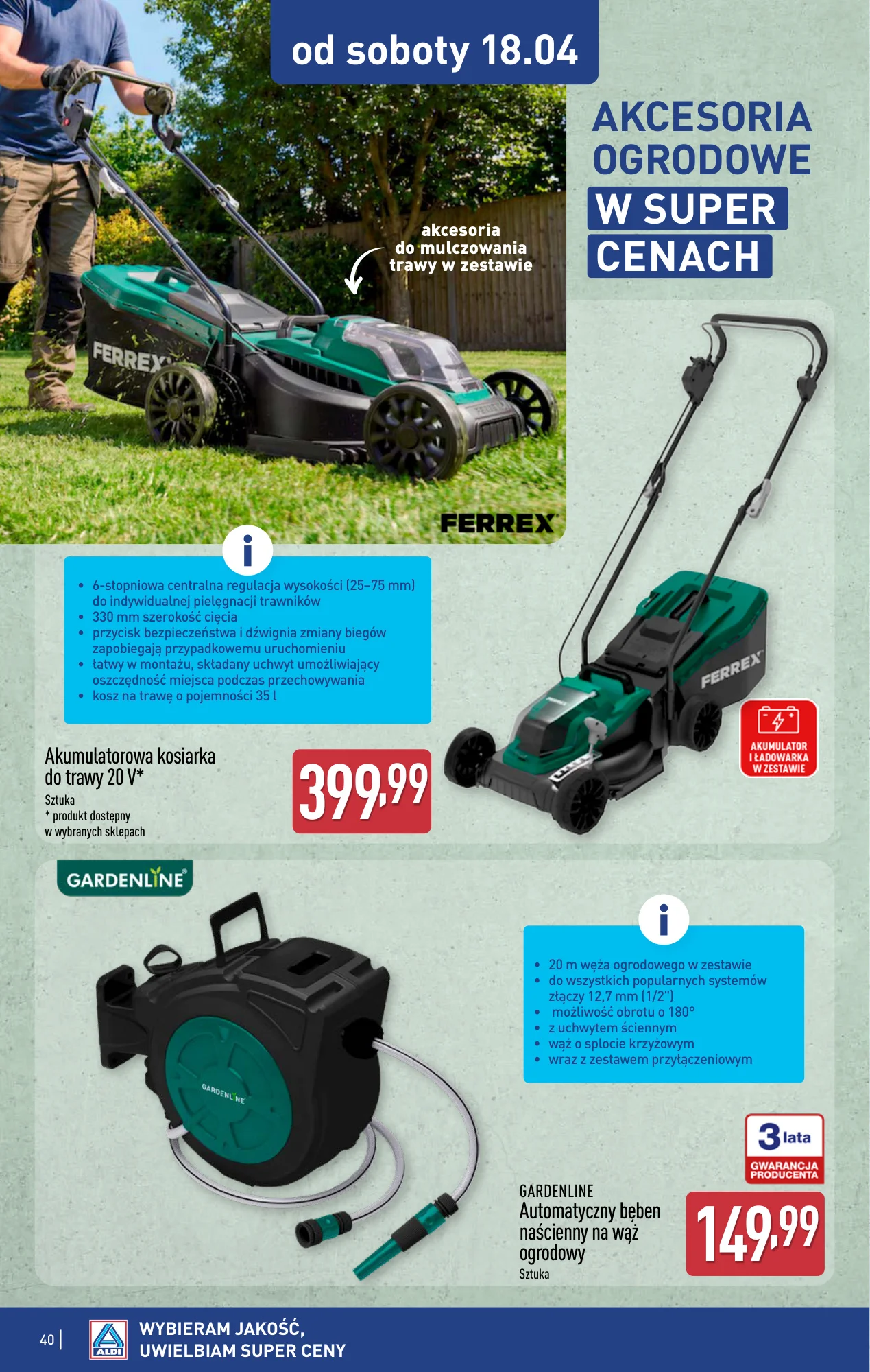 Gazetka promocyjna ALDI str. 40