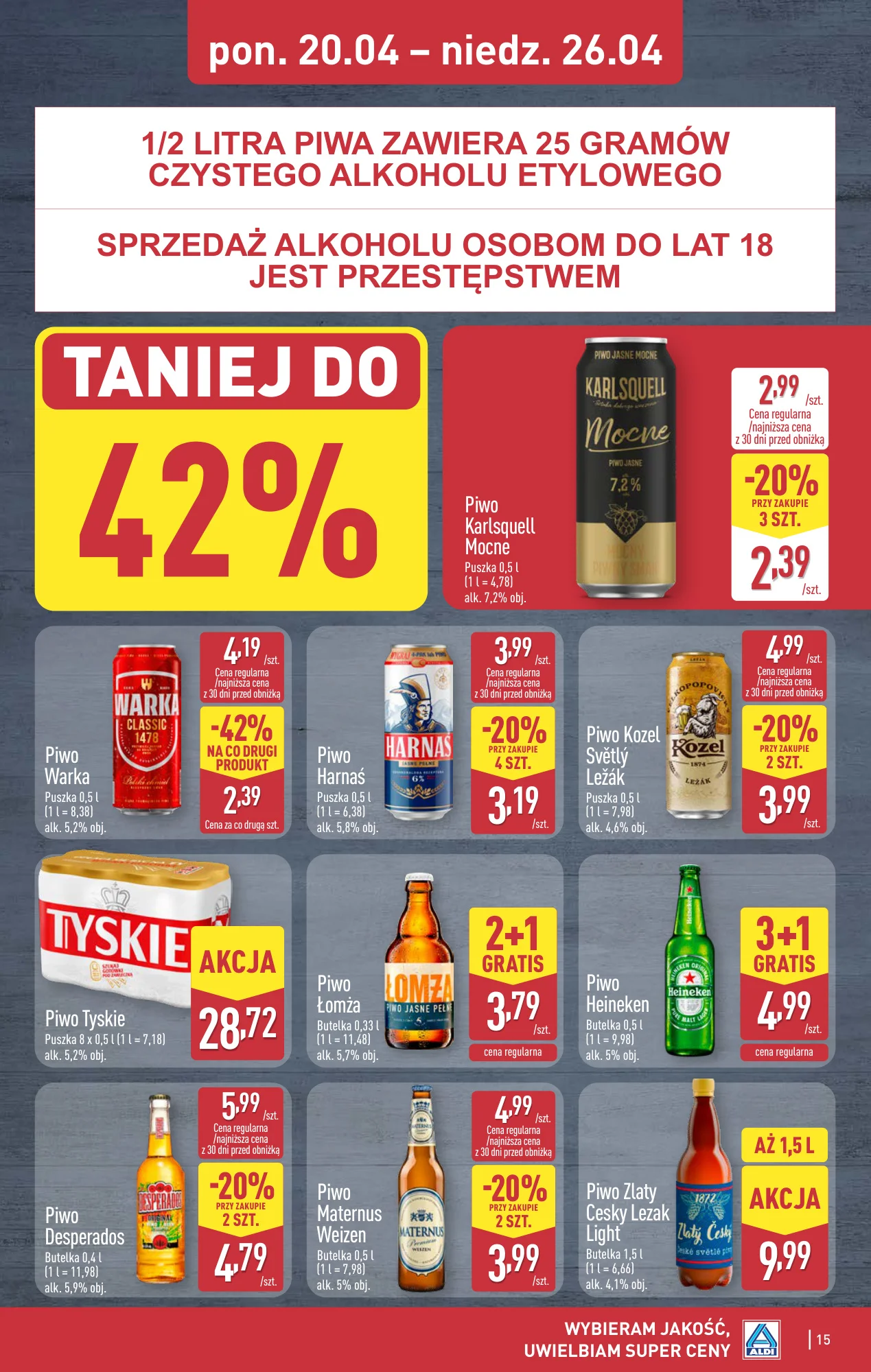 Gazetka promocyjna ALDI str. 15