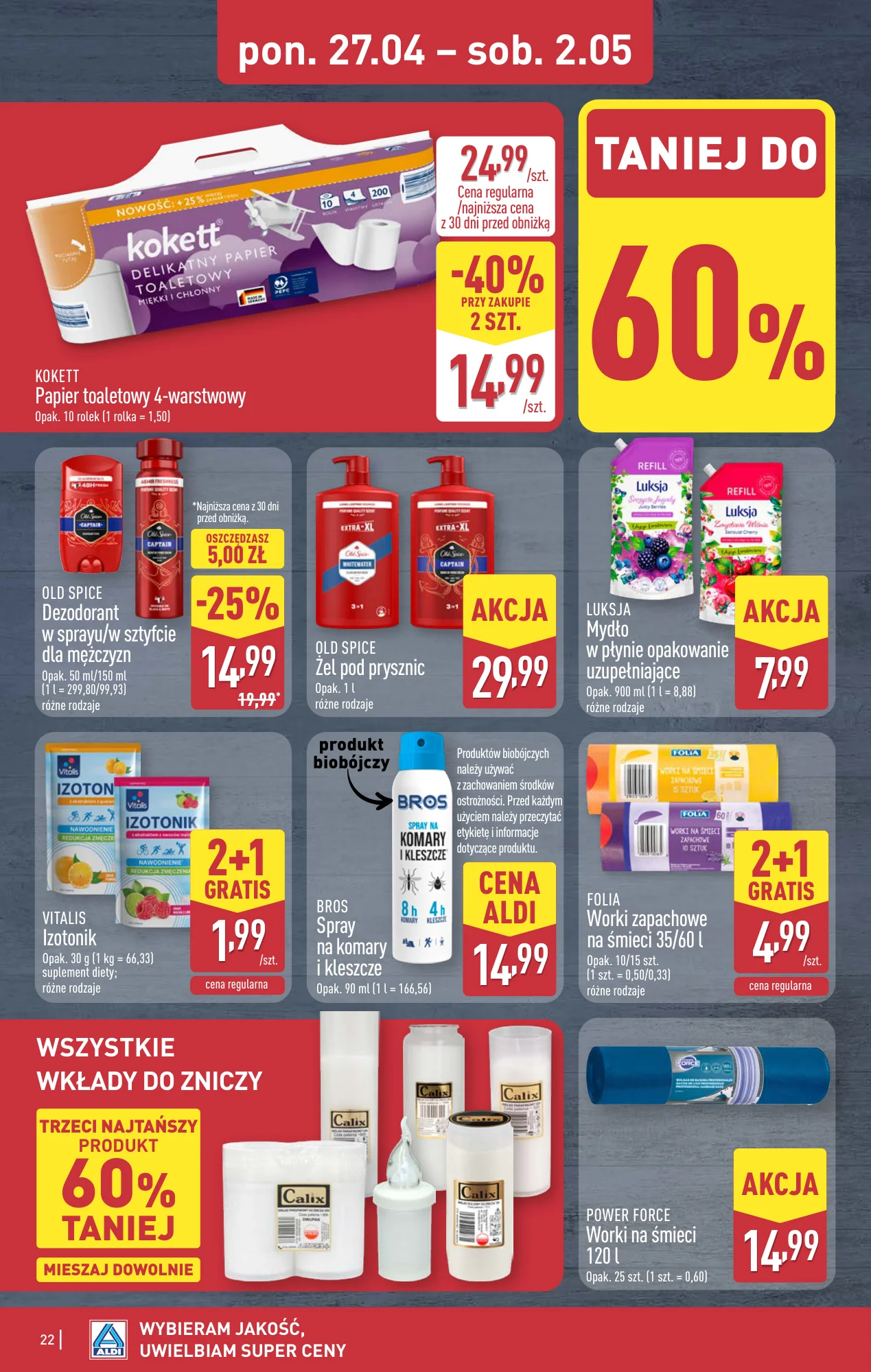 Gazetka promocyjna ALDI str. 22