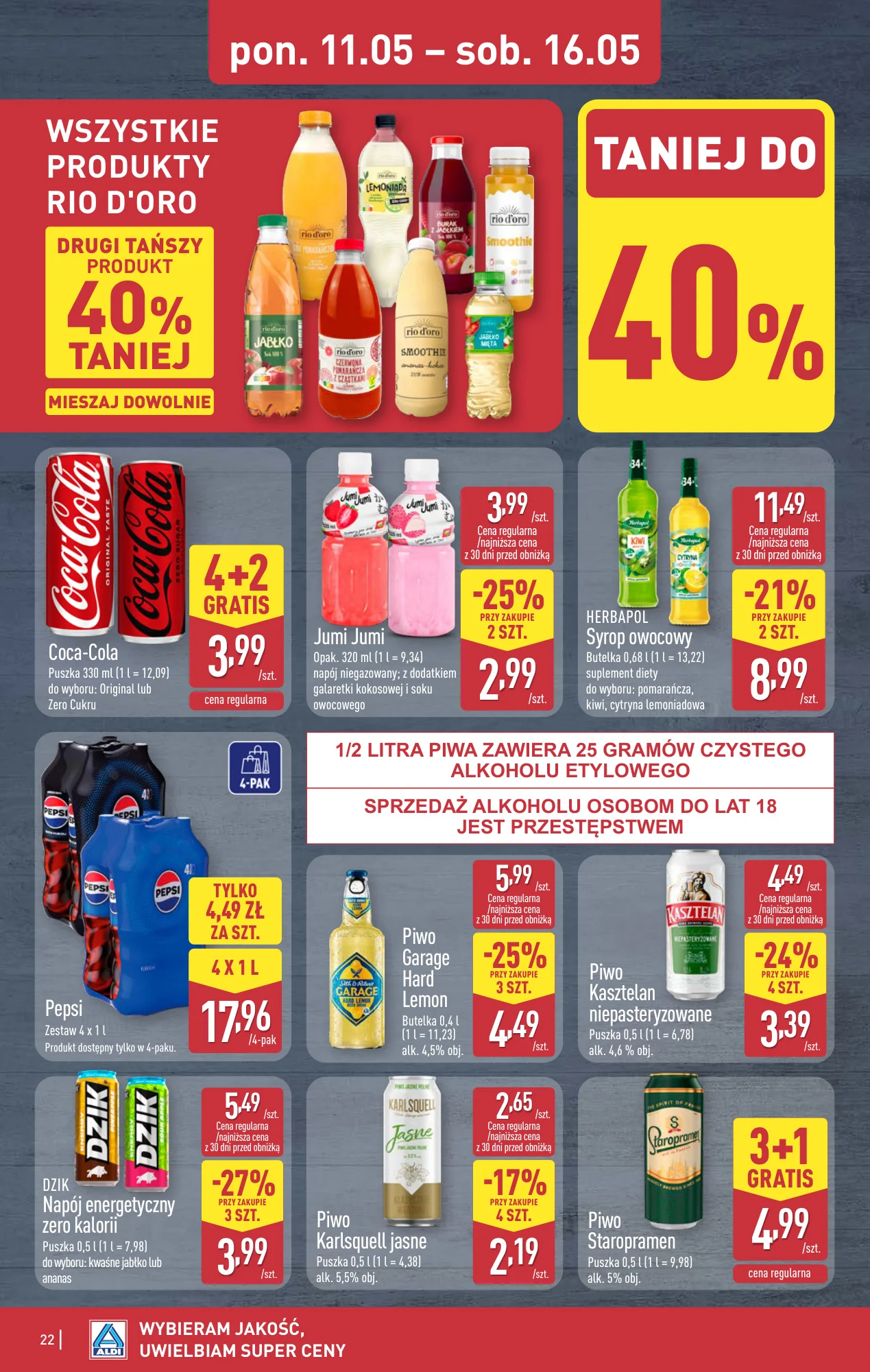 Gazetka promocyjna ALDI str. 22
