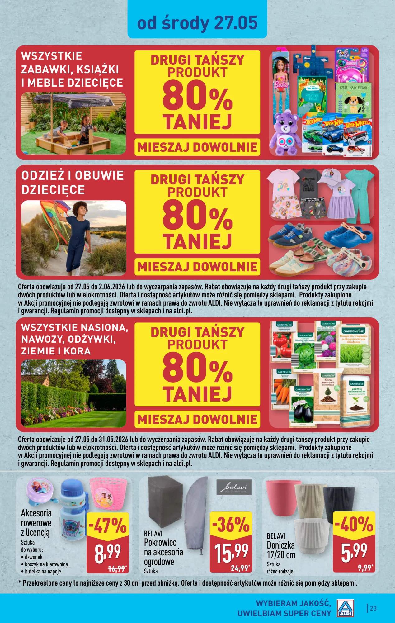 Gazetka promocyjna ALDI str. 23