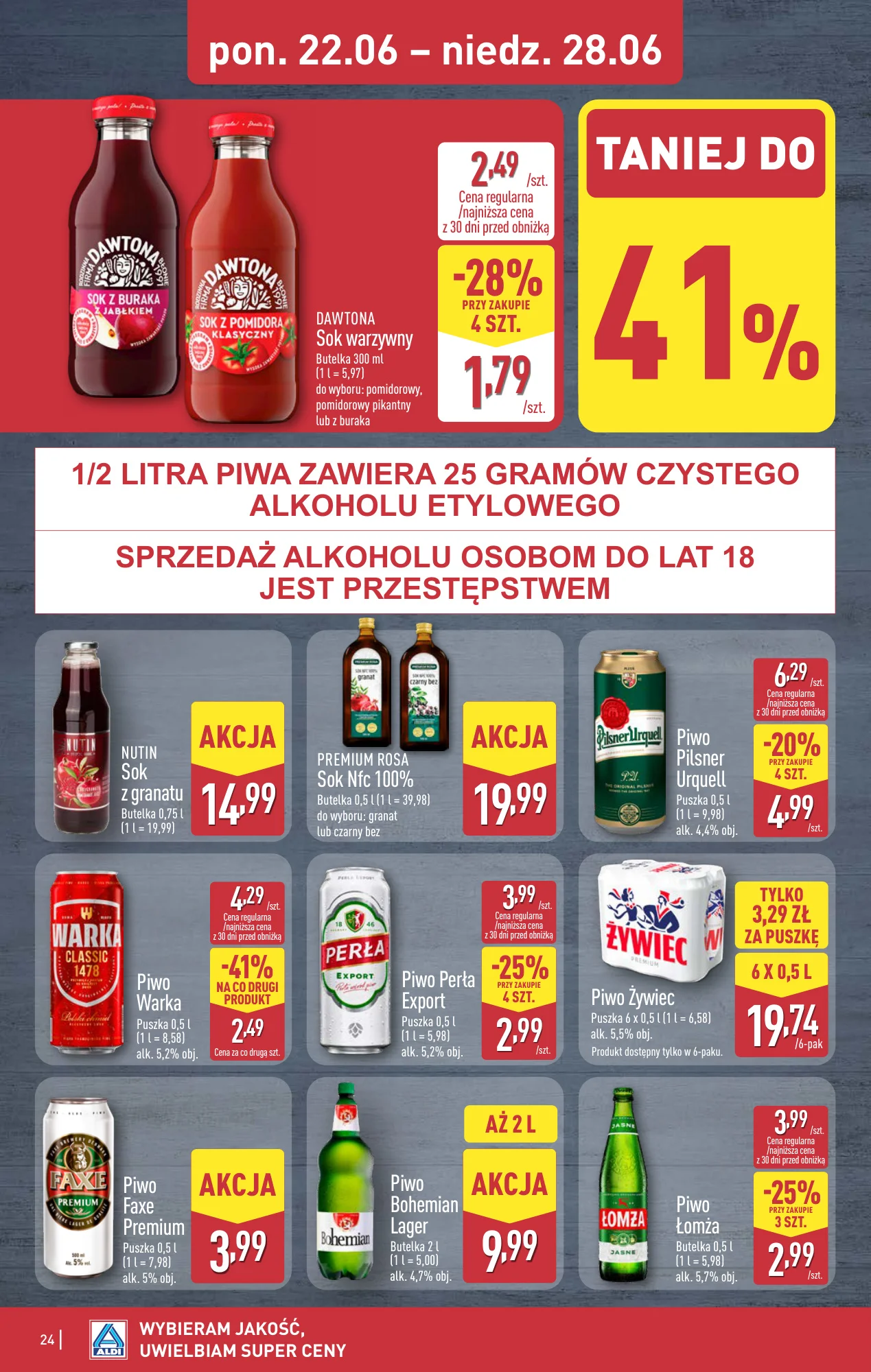 Gazetka promocyjna ALDI str. 24