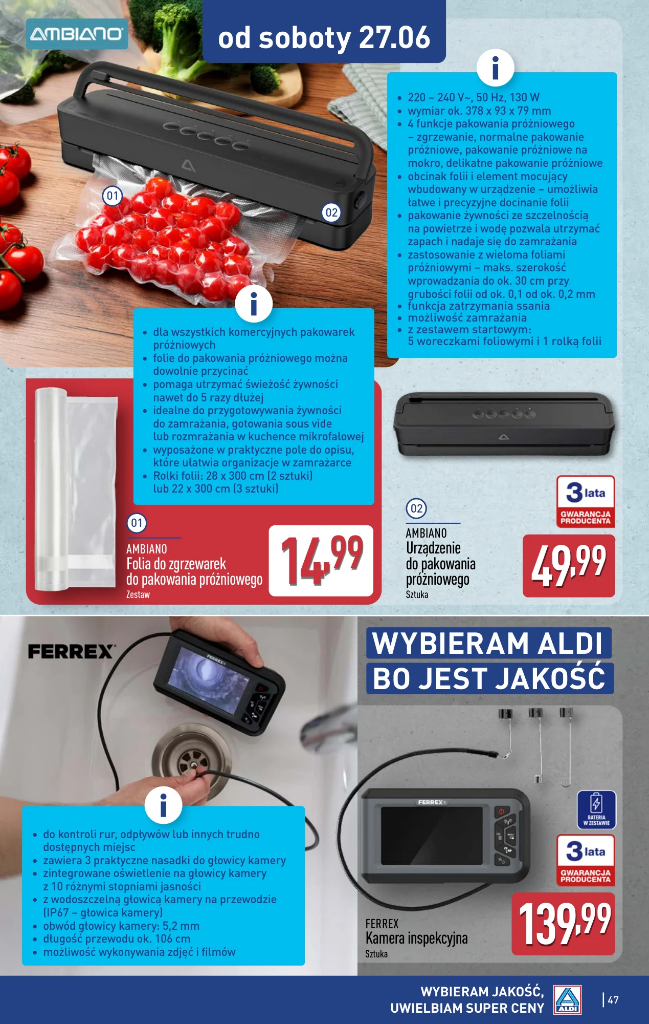 Gazetka promocyjna ALDI str. 47