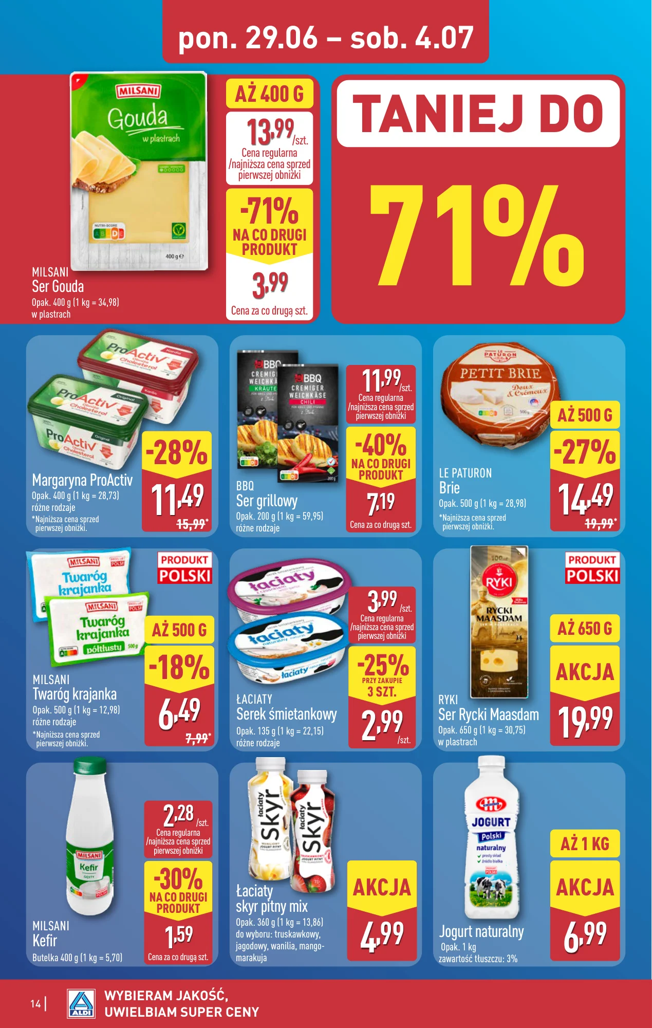 Gazetka promocyjna ALDI str. 14