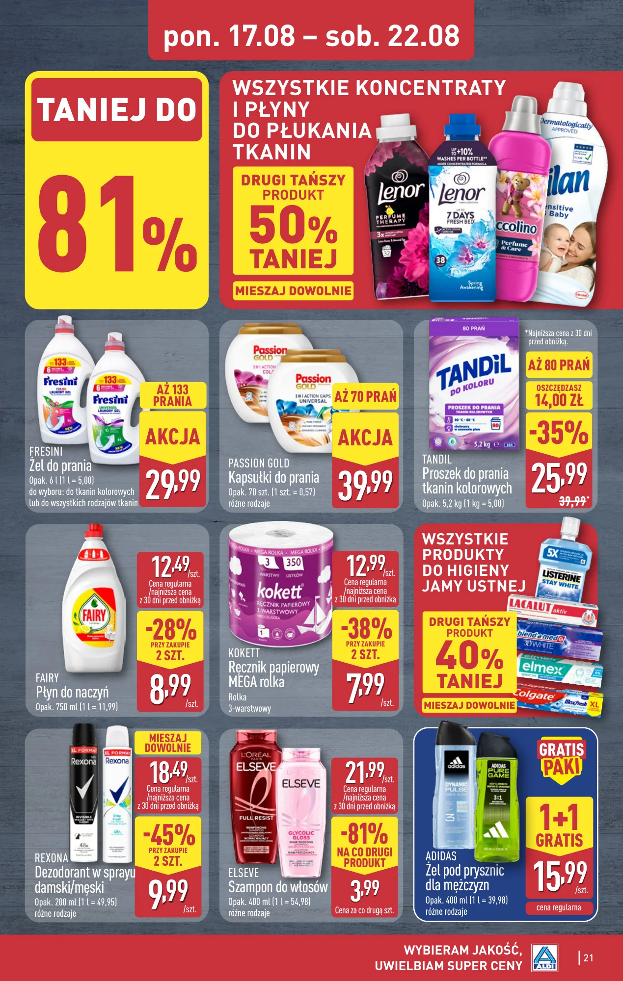 Gazetka promocyjna ALDI str. 21