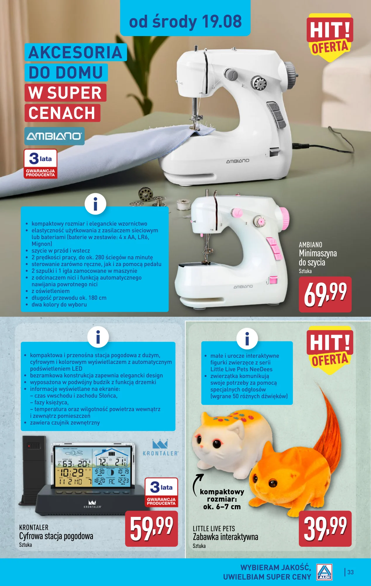 Gazetka promocyjna ALDI str. 33