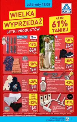 Aldi wielka wysprzedaż