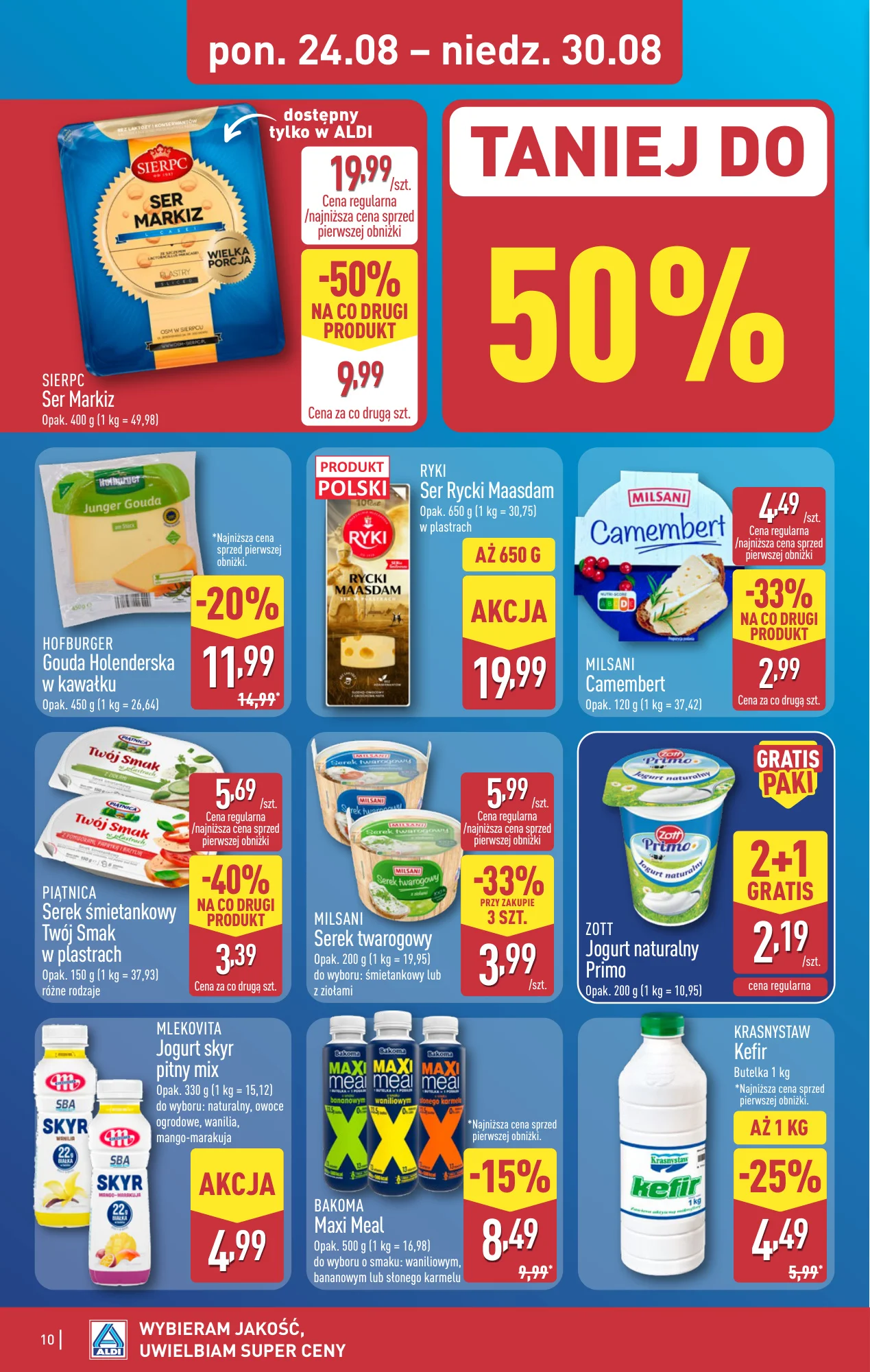 Gazetka promocyjna ALDI str. 10