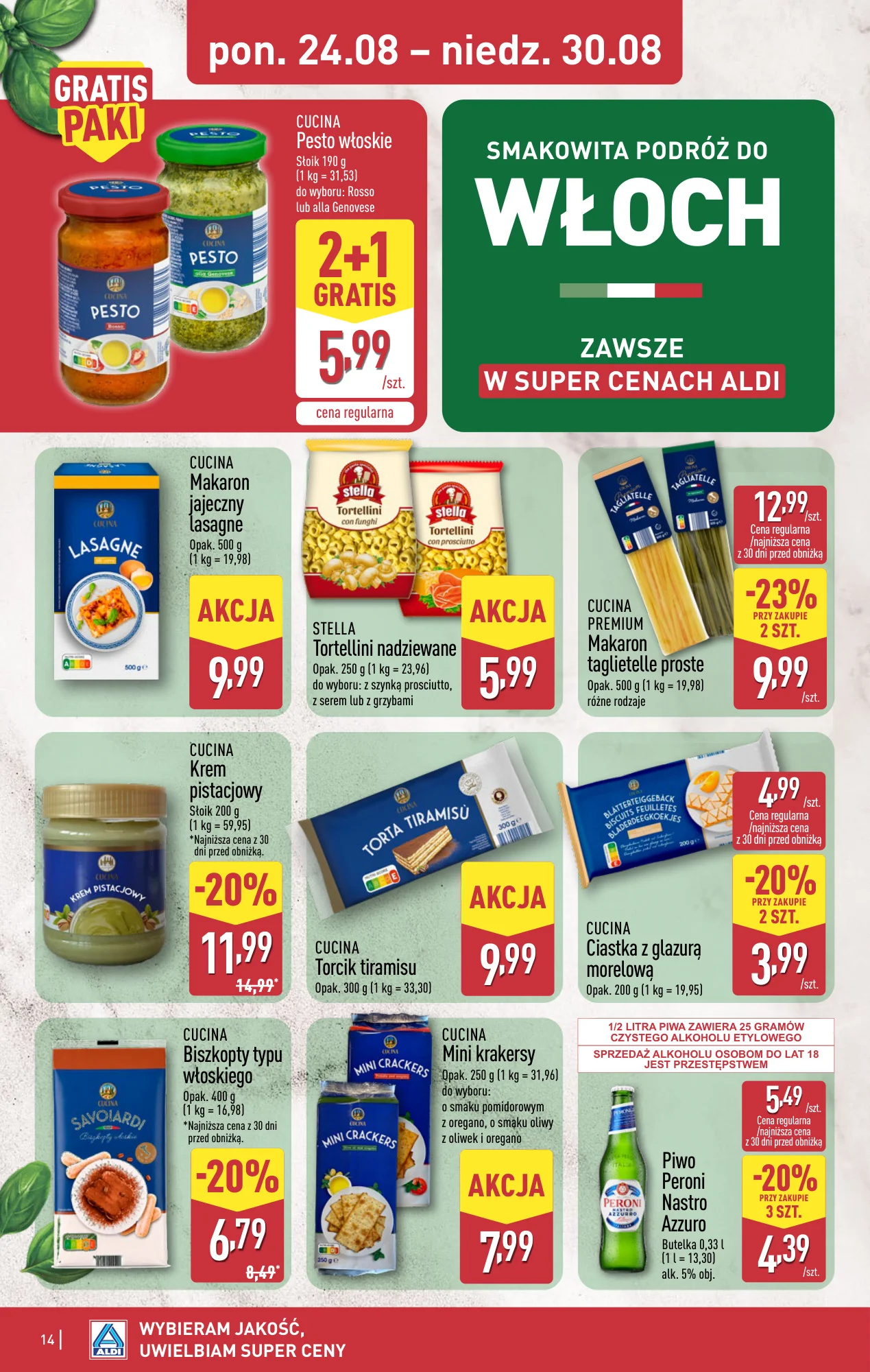 Gazetka promocyjna ALDI str. 14