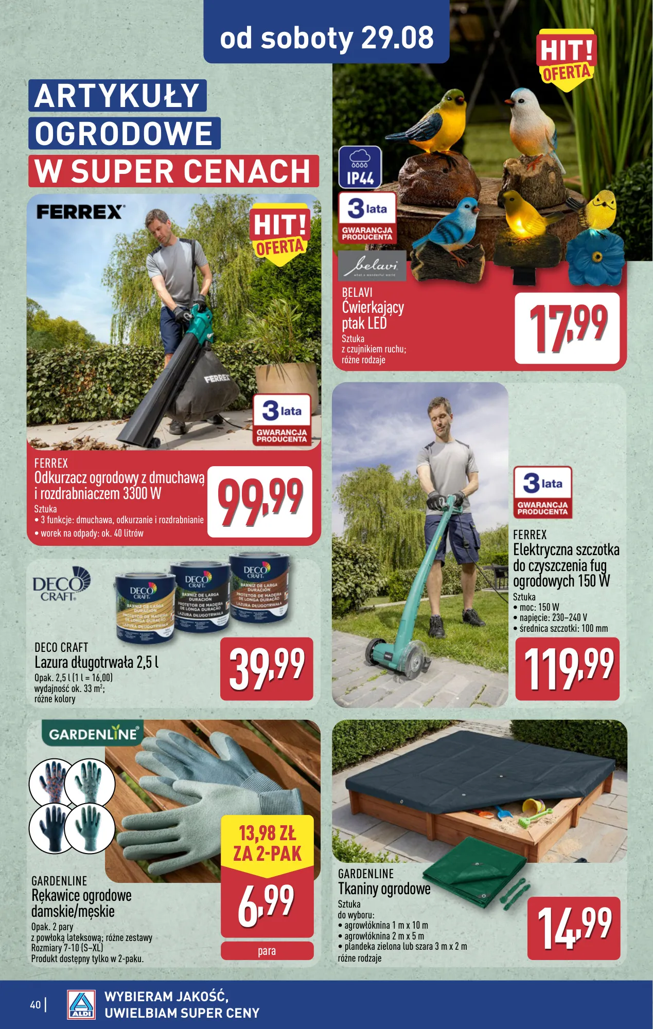 Gazetka promocyjna ALDI str. 40