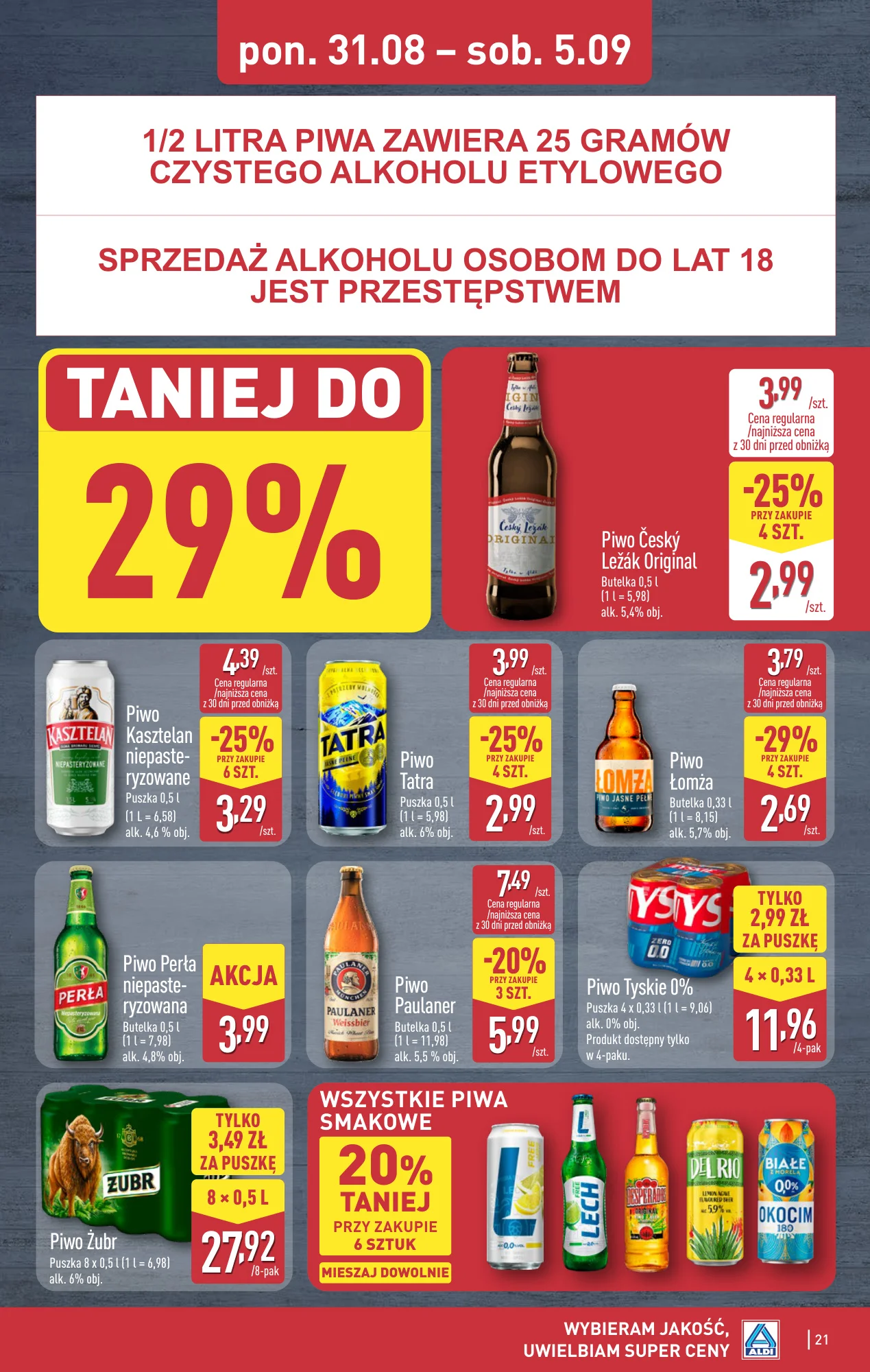 Gazetka promocyjna ALDI str. 21