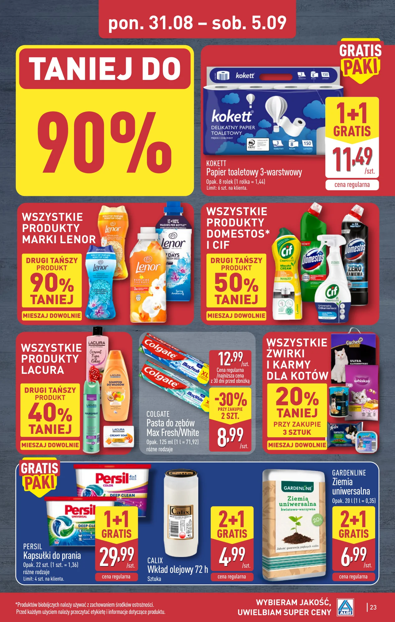 Gazetka promocyjna ALDI str. 23