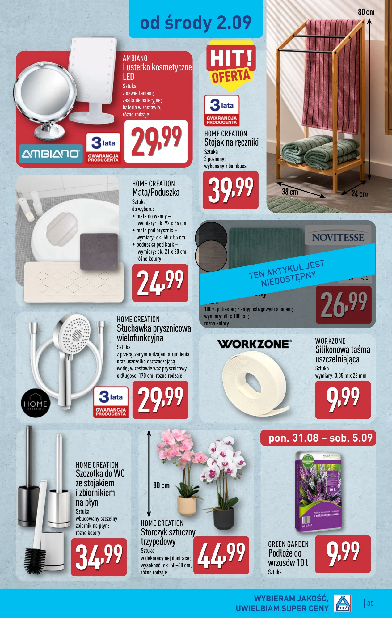 Gazetka promocyjna ALDI str. 35
