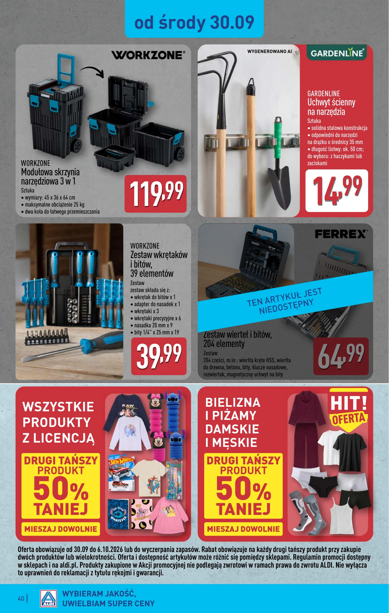 Gazetka promocyjna ALDI str. 40