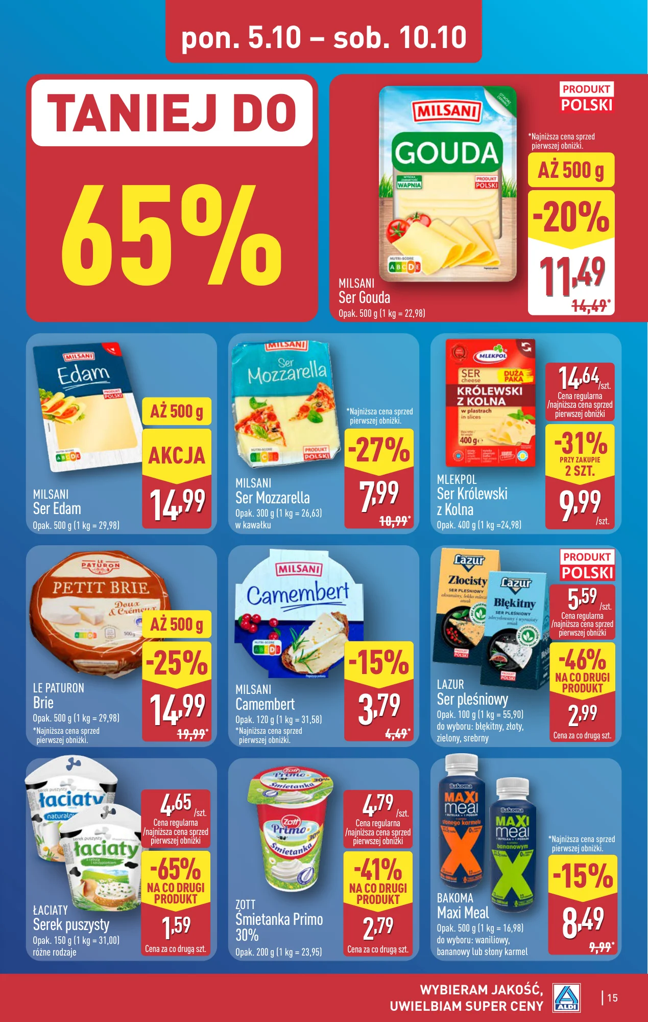 Gazetka promocyjna ALDI str. 15