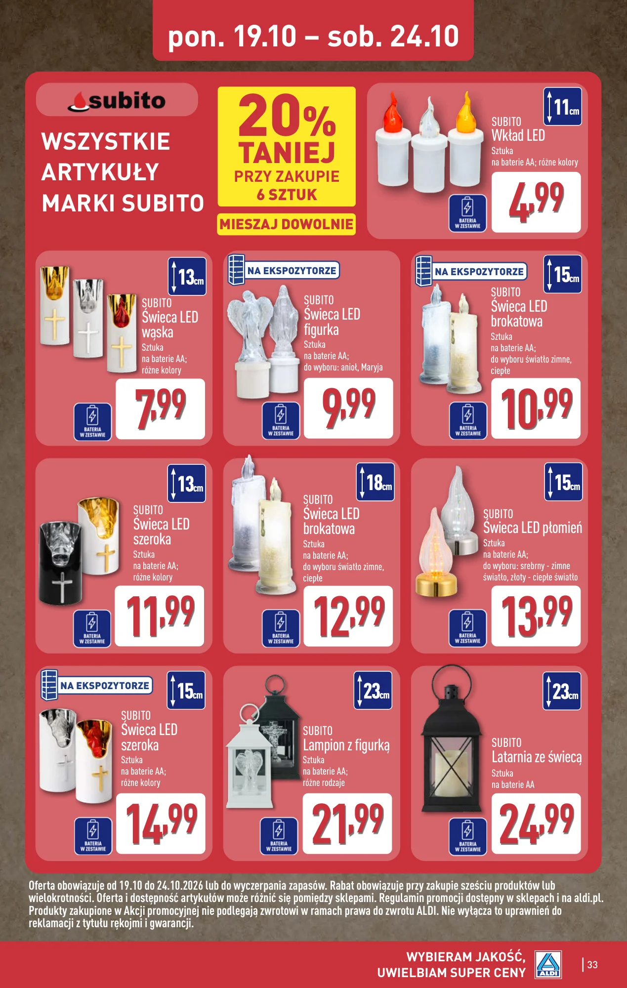 Gazetka promocyjna ALDI str. 33